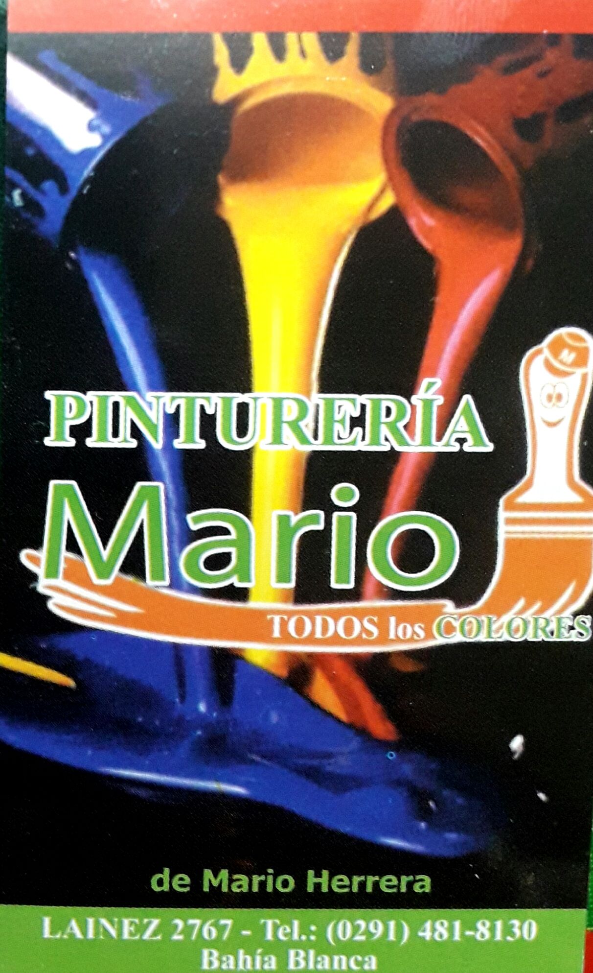 Logotipo Pintureria Mario