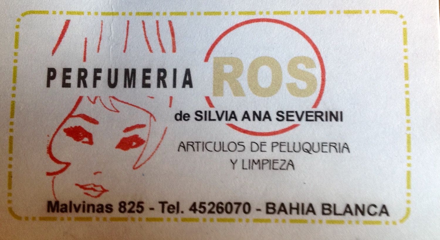 Logotipo Perfumeria Ros