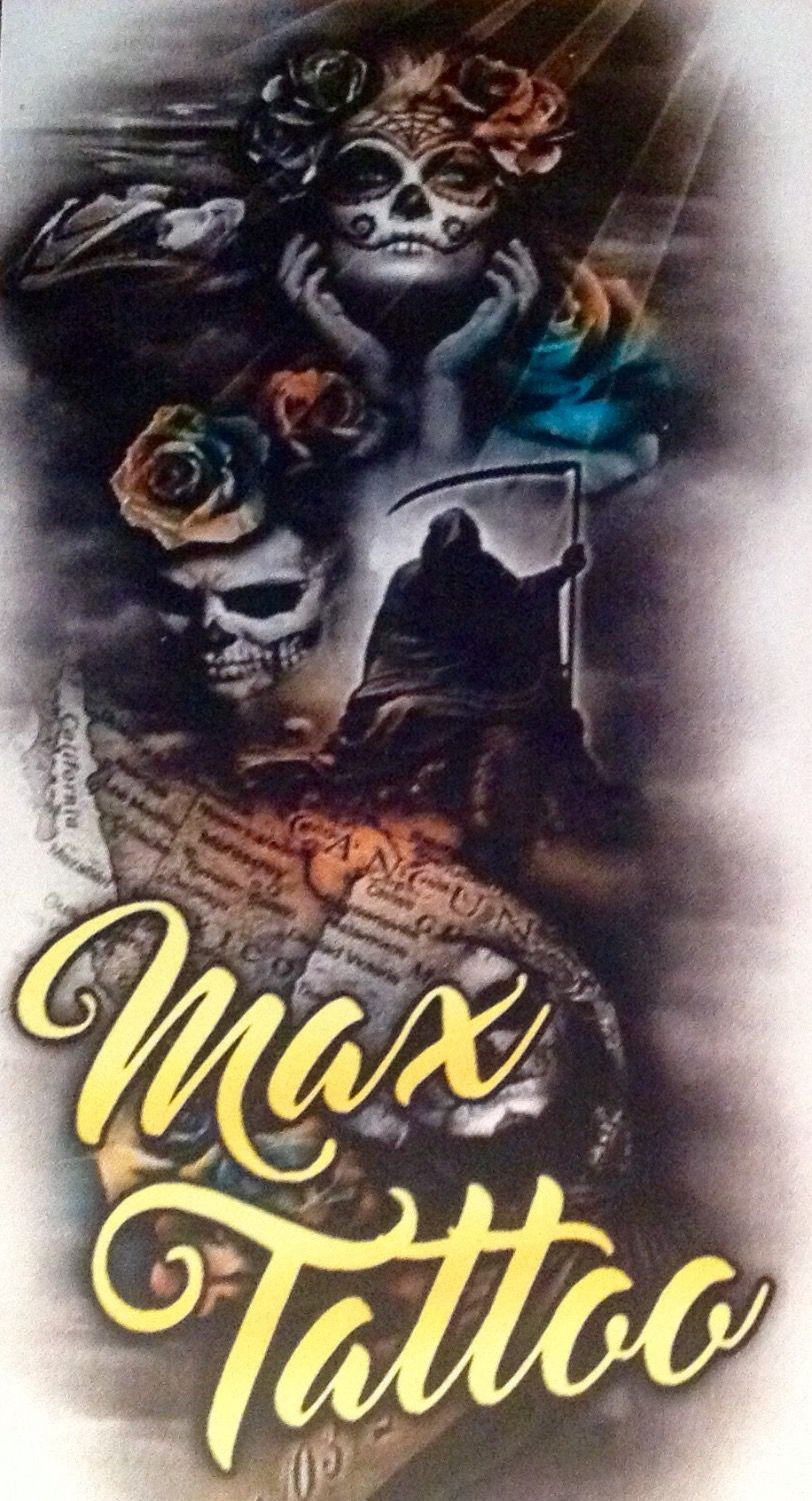 Logotipo Max Tattoo