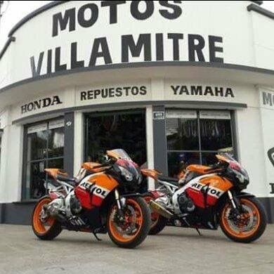 Logotipo Motos villa Mitre