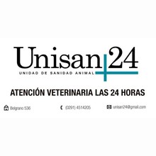 Logotipo Unisan 24 Unidad de sanidad Animal