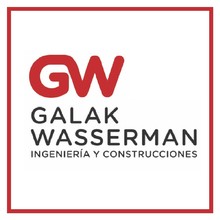 Logotipo Galak Wasserman Ingenieria Y Construcciones